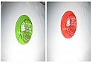 Green/Red Coasters